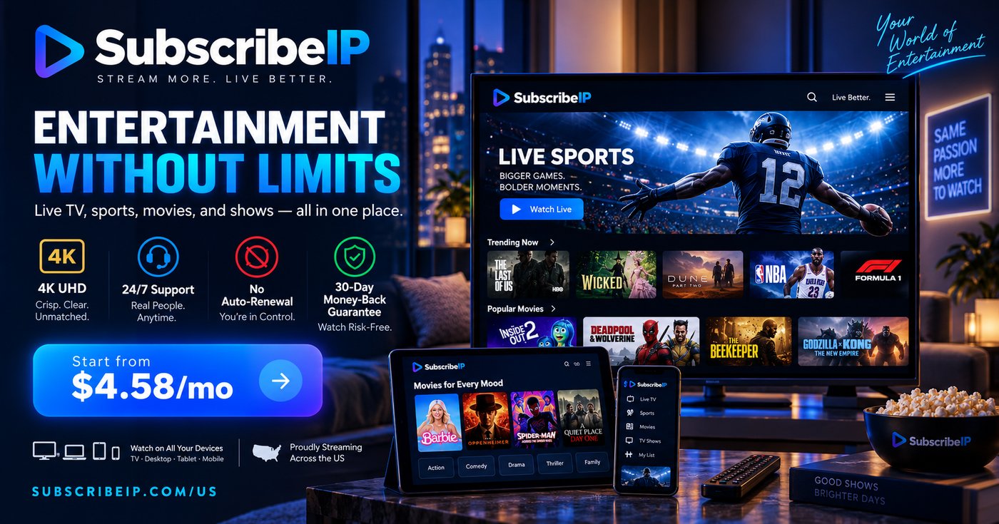 Choose a short IPTV subscription for a semester or a temporary address and avoid paying for months you will not use.