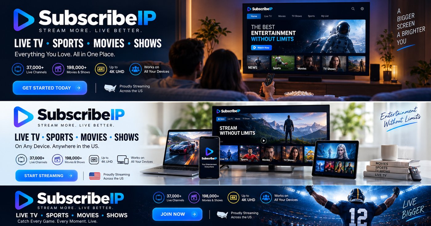 Plan an IPTV subscription for a household that watches on two screens at once and check the connection allowance first.